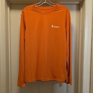 Cotopaxi Fini Women's Orange Long Sleeve Tee. A-9.